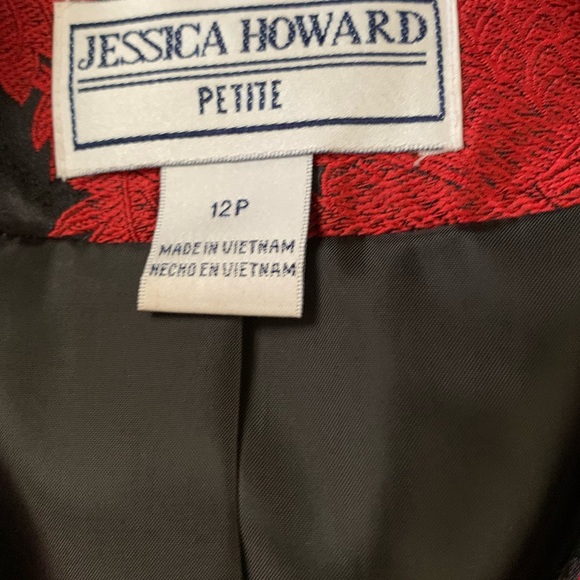 Jessica Howard Petite Floral Bolero Jacket - Picture 8 of 8